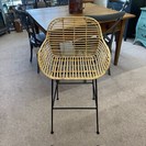 RATTAN COUNTER STOOL